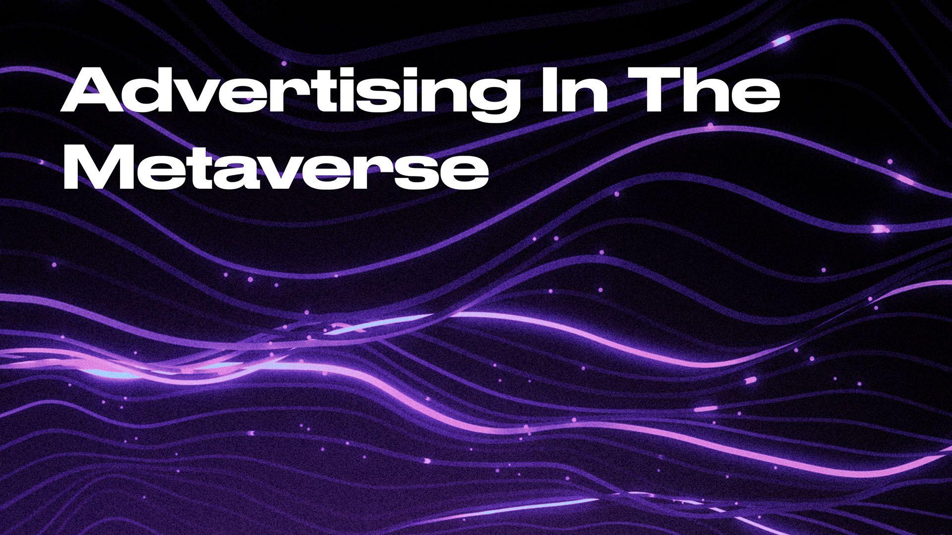 Advertising in the metaverse cover
