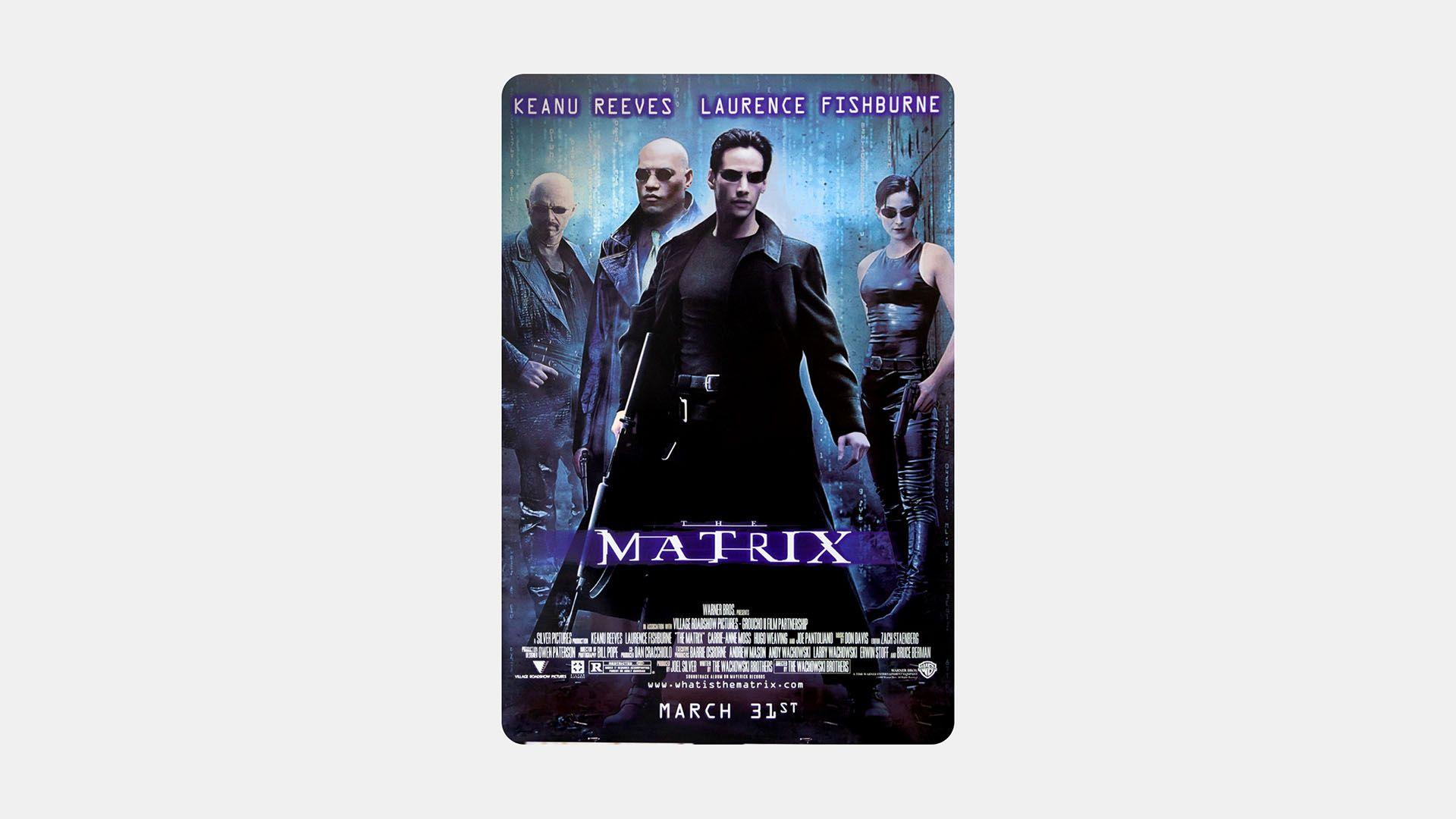  The Matrix [Blu-ray] : Keanu Reeves, Laurence Fishburne, Carrie  Anne Moss, Andy Wachowski, Larry Wachowski: Movies & TV