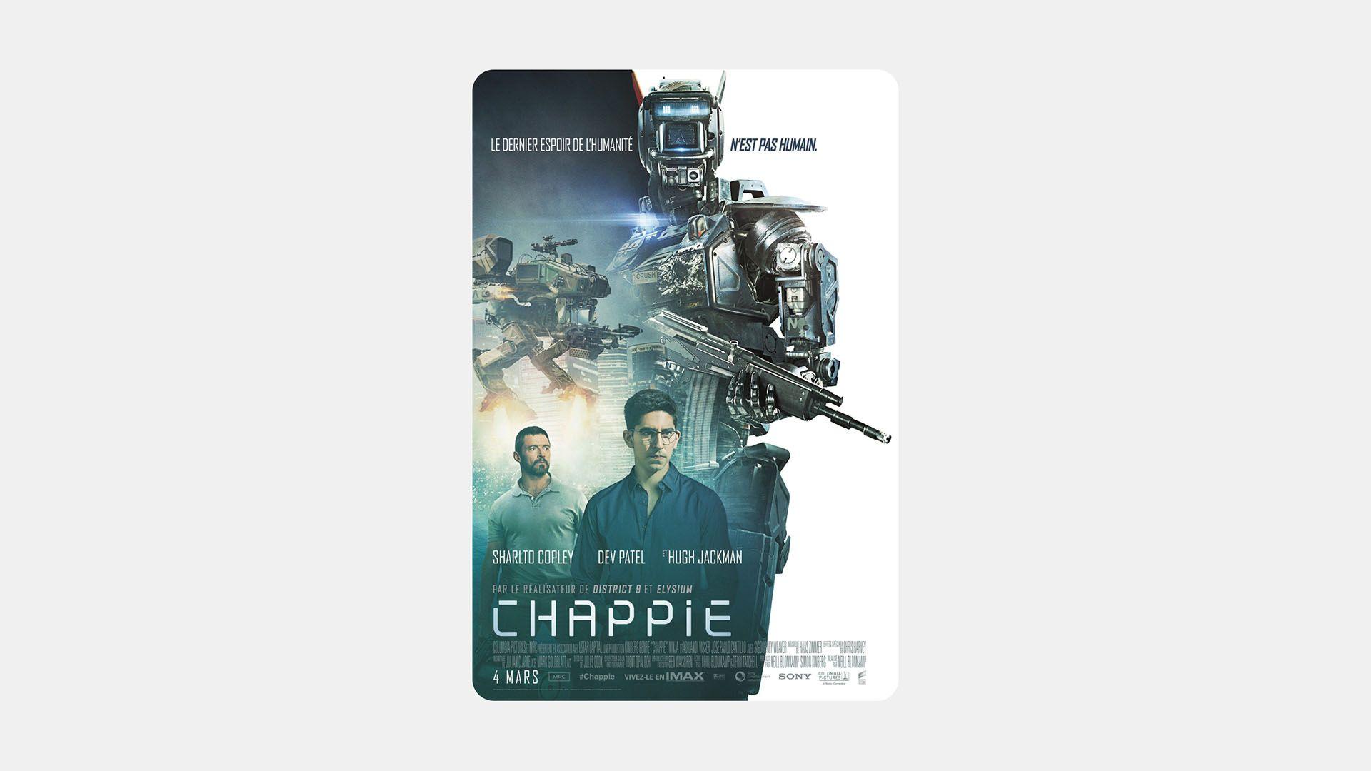 Chappie movie poster