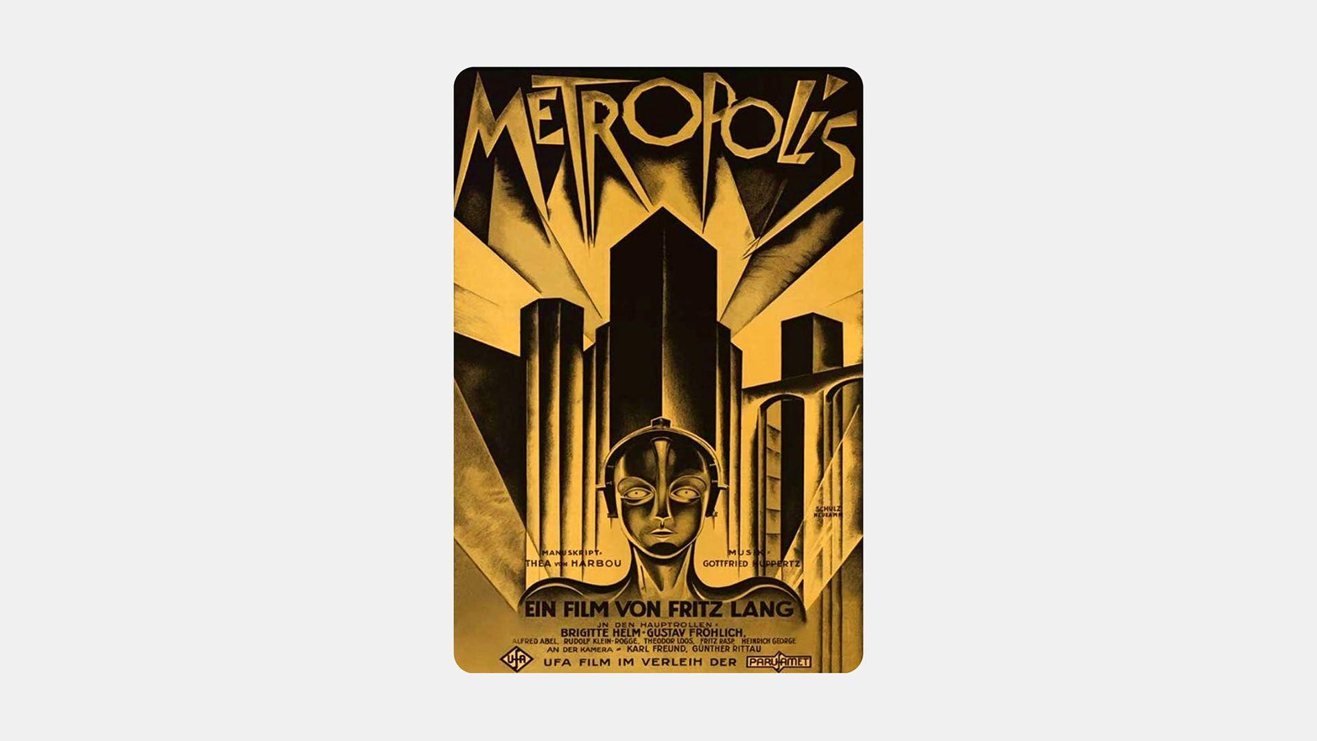 Mrtropolis movie poster