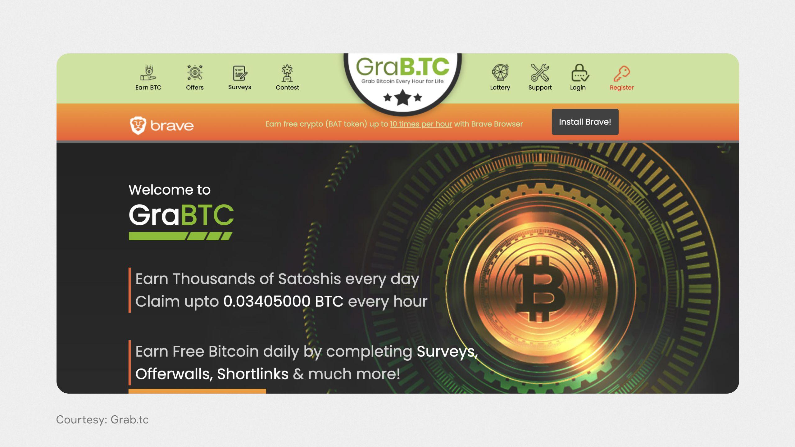 Grabtc Bitcoin 